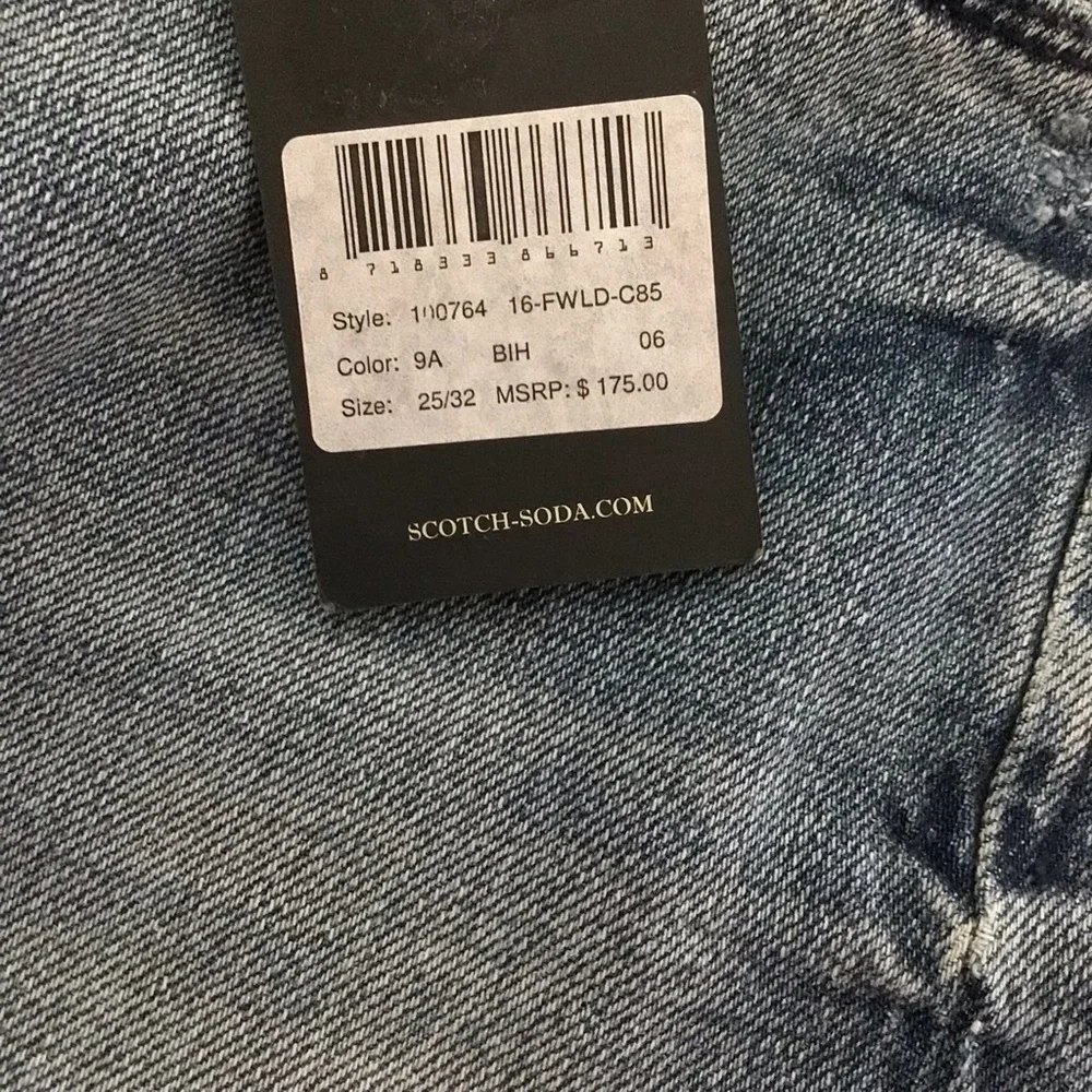 Scotch & Soda Amsterdams Blauw L’Adorable Boyfriend Jeans Light Rinse 25x32 NWT